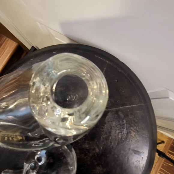 Murano V. Nason Hand Blown Glass Heavy Duck Decanter Signed - Picture 11 of 16